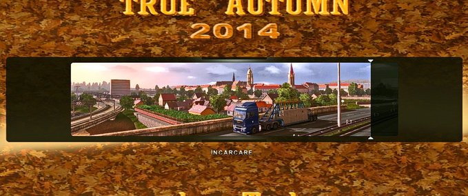 Mods  Echtzeit Herbst mod  Eurotruck Simulator mod