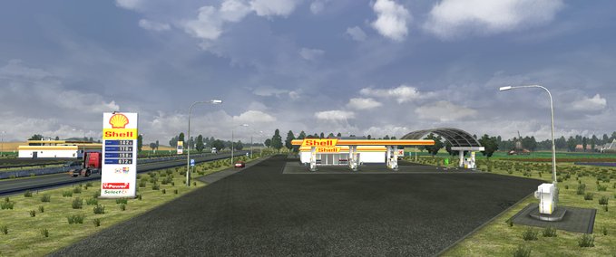 Mods Tankstellen Eurotruck Simulator mod
