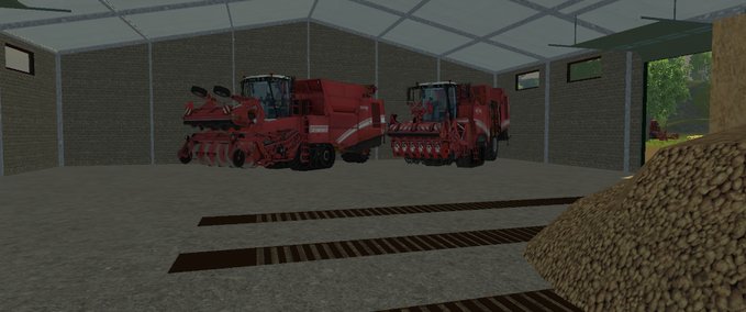 Gebäude mit Funktion Lagerhalle Landwirtschafts Simulator mod