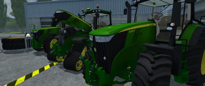 7000er John Deere Serie 7R 9 L Set Landwirtschafts Simulator mod