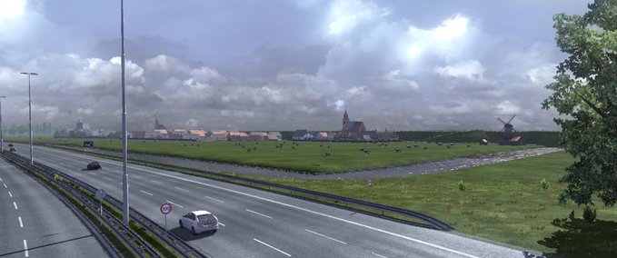 Maps Holland mod  Eurotruck Simulator mod