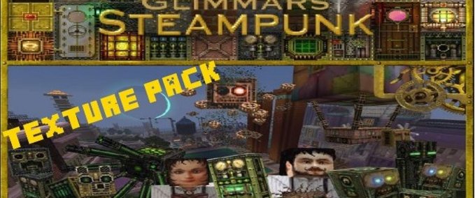 Texturen Packs Steampunk 128 128 Minecraft mod