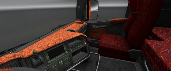 Scania Henkis Scania Interior Eurotruck Simulator mod