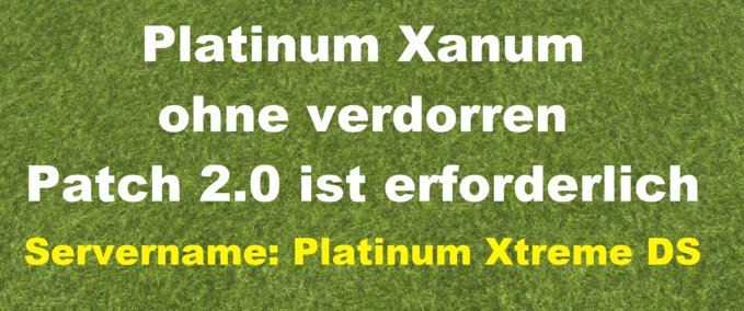Platinum Xanum Mod Image