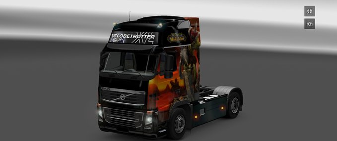 Skins Volvo FH 16 WOW Skin Eurotruck Simulator mod