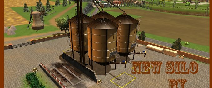 Gebäude mit Funktion New Silo Landwirtschafts Simulator mod