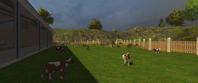 Gebäude mit Funktion RinderMast Landwirtschafts Simulator mod