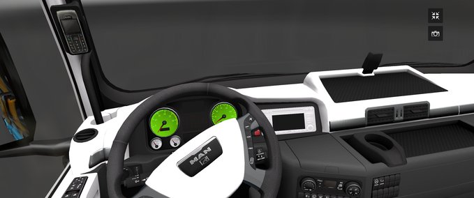 Interieurs MAN TGX interior Eurotruck Simulator mod
