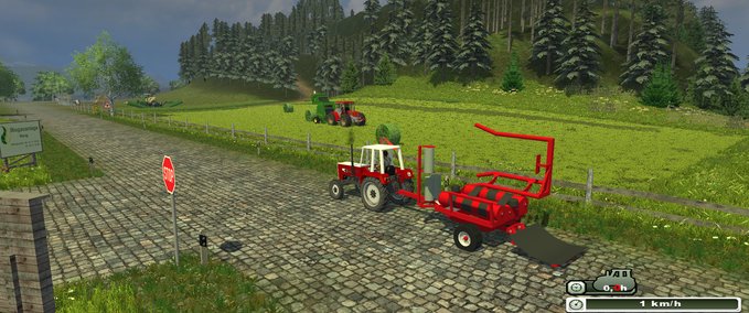 Pressen Kverneland Wickelmaschine  Landwirtschafts Simulator mod