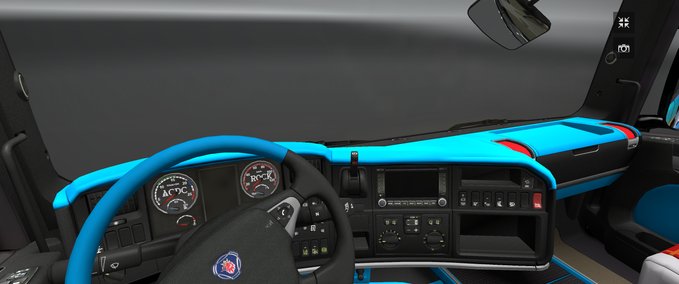 Skins Scania interior siehe bilder geschmacks sache! Eurotruck Simulator mod