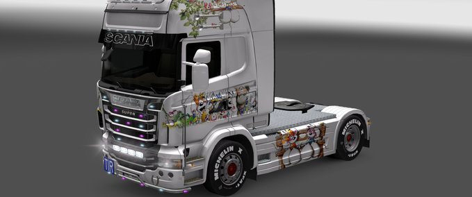 Skins Scania Diddl skin Eurotruck Simulator mod