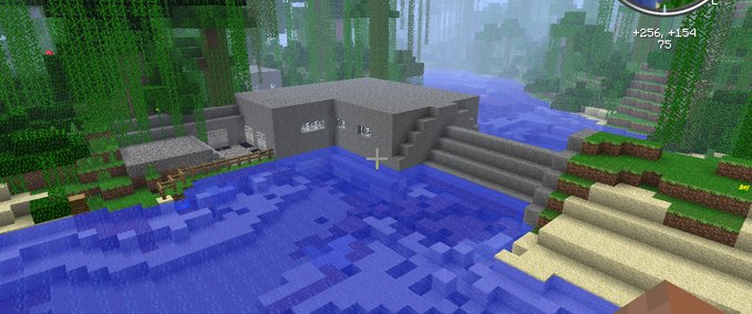 Maps Wasserkraftwerk für IC  BC Strom Minecraft mod