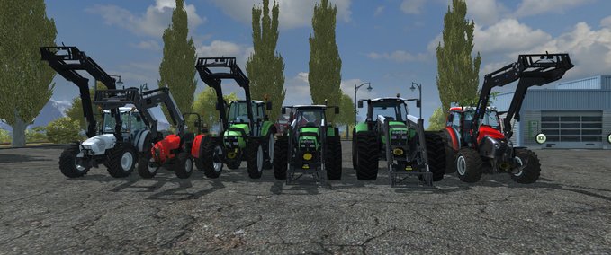 Mod Packs Tractors mit AlöConsole Landwirtschafts Simulator mod
