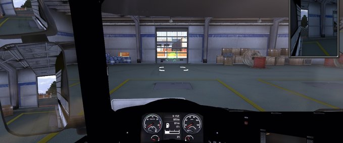 Interieurs Scania Interior Schwarz Eurotruck Simulator mod