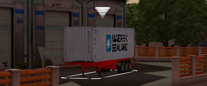 Gooseneck Gooseneck Maersk Sealand Eurotruck Simulator mod