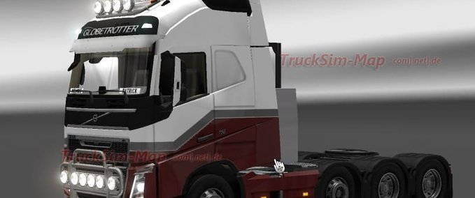 Volvo Volvo FH 16 2012 with 8x4 Chassis Eurotruck Simulator mod