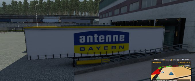Trailer Antenne Bayern Werbetrailer Eurotruck Simulator mod
