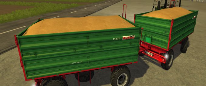 Auflieger Warfama T670 Landwirtschafts Simulator mod