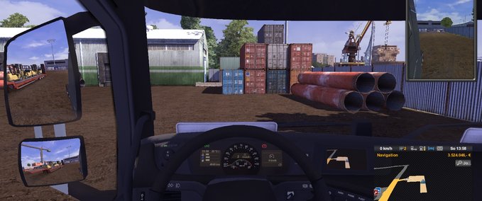 Interieurs  fh16 dark Eurotruck Simulator mod