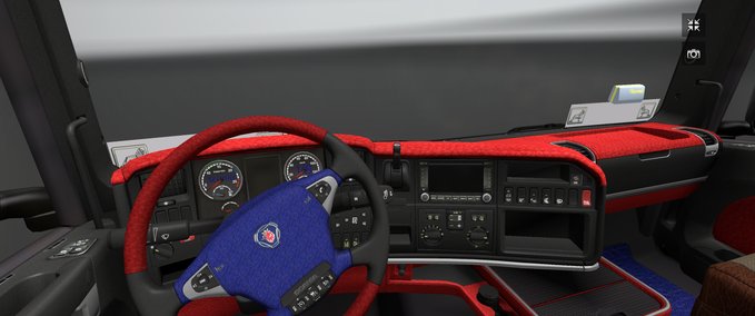 Interieurs Scania leda  Eurotruck Simulator mod