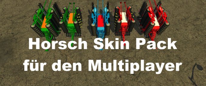 Saattechnik Horsch MP Skin Pack Landwirtschafts Simulator mod