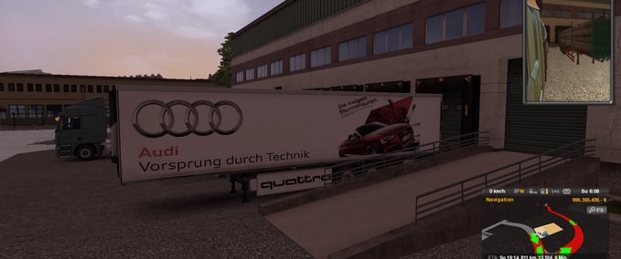 Standalone-Trailer Audi Trailer Eurotruck Simulator mod