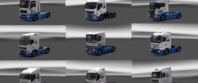 Skins Euro Cargo Group  Eurotruck Simulator mod