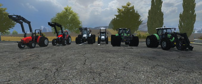 Mod Packs Tractors mit AlöConsole Landwirtschafts Simulator mod