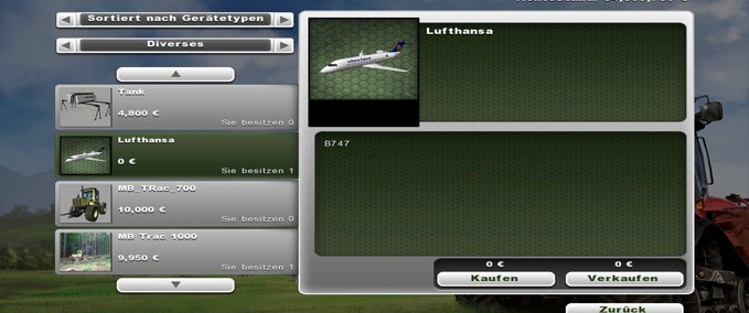 Scripte modDesc für Lufthansa Landwirtschafts Simulator mod