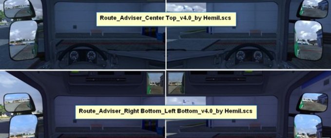 Mods Route Advisor Mod Sammlung Eurotruck Simulator mod