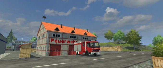 Maps FeuerwehrCity Landwirtschafts Simulator mod