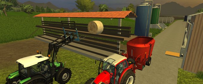 Platzierbare Objekte Ballenspender Landwirtschafts Simulator mod