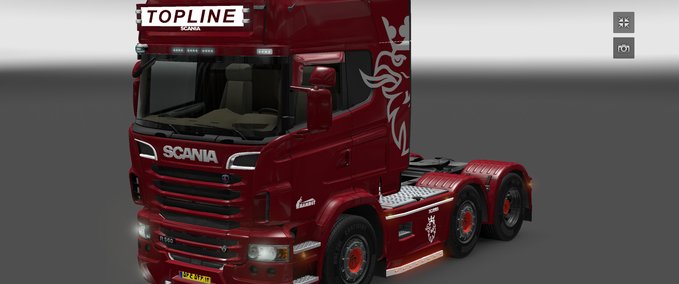 Scania SCANIA V8 Eurotruck Simulator mod