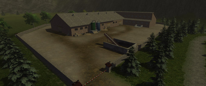 Gebäude mit Funktion Schweinemast Umbau Landwirtschafts Simulator mod