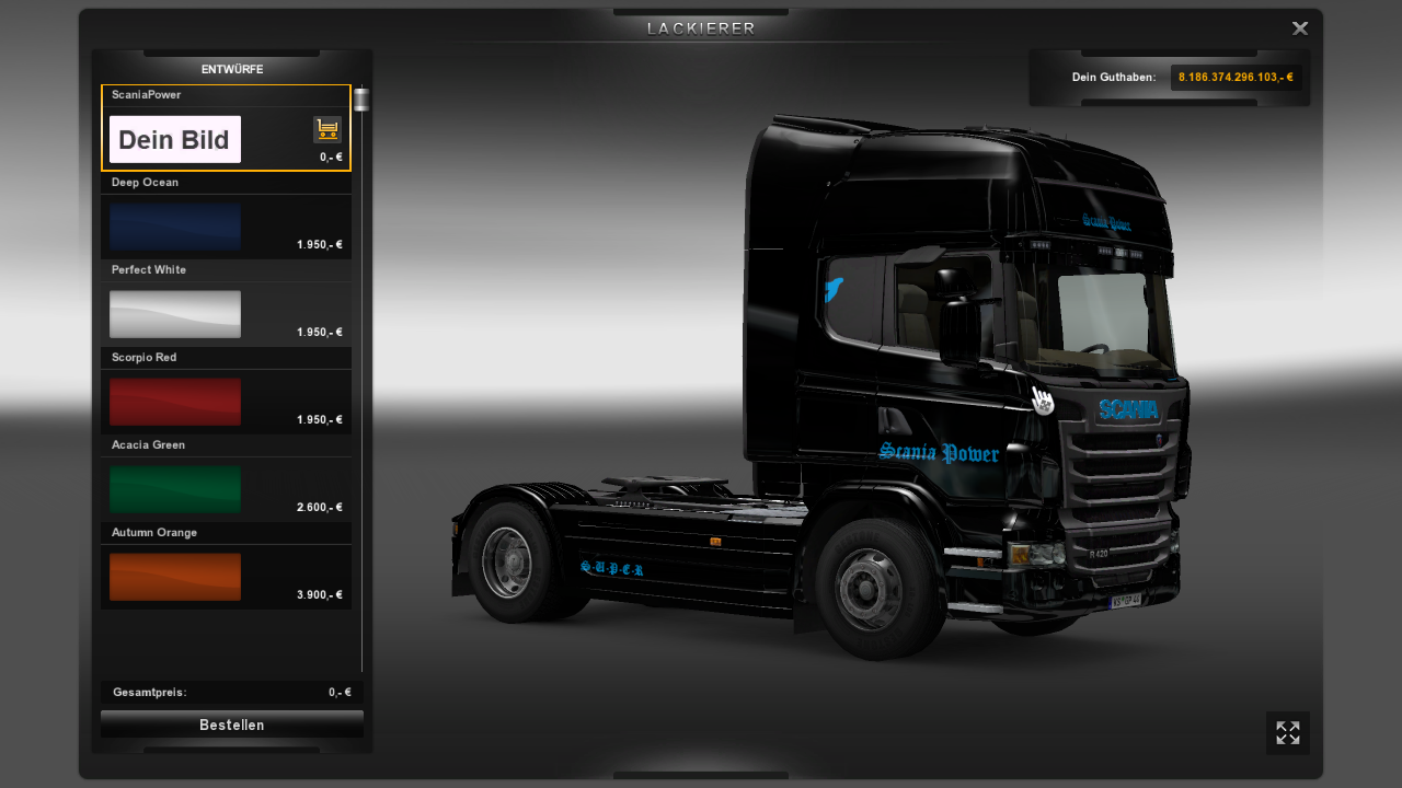 Scania power Blackskin - Thumbnail 1
