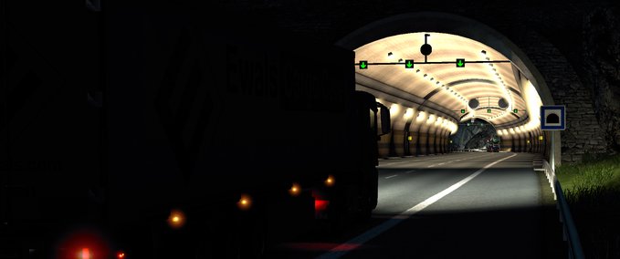 Sonstige Wettermod Längere Nacht Eurotruck Simulator mod