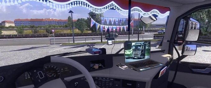 Interieurs New Volvo  Eurotruck Simulator mod