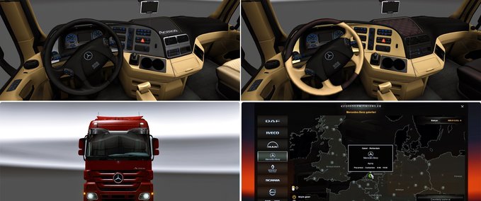 Mercedes Mercedes Benz ultimative Mod  Eurotruck Simulator mod