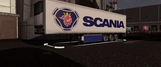 Skins Scania blau weis Eurotruck Simulator mod