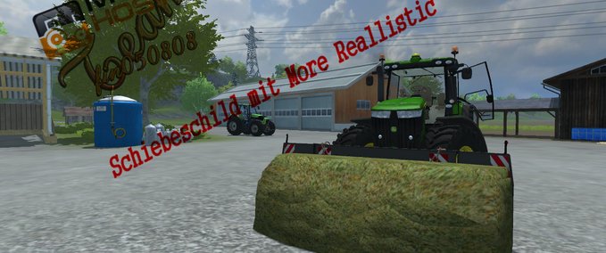 Sonstige Anbaugeräte Schiebeschild Landwirtschafts Simulator mod