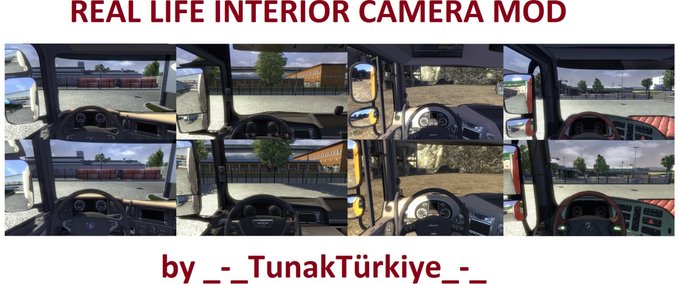 Kamera Real Life Interior Kamera Eurotruck Simulator mod