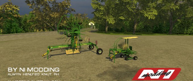 Schwader & Wender Krone Swadro Rakes Landwirtschafts Simulator mod