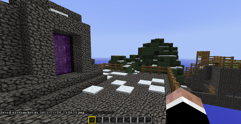 Minecraft: My First Skyblock V 1.5.2 Maps Mod Für Minecraft