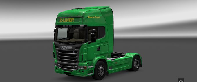 Skins Konrad Zippel Scania  Eurotruck Simulator mod