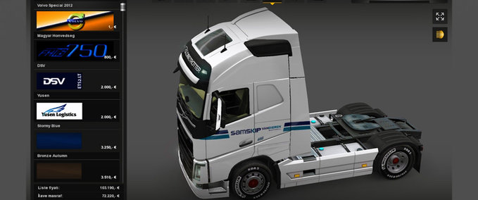 Volvo  New Volvo   Eurotruck Simulator mod