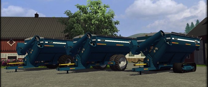 Überladewagen Kinze 1050 Grain Cart Pack Landwirtschafts Simulator mod