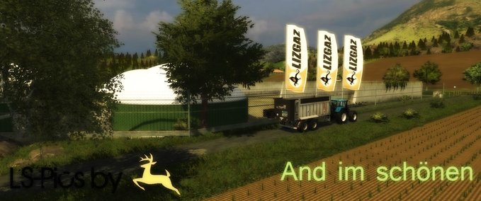 Platzierbare Objekte LIZGAZ Flagge Landwirtschafts Simulator mod