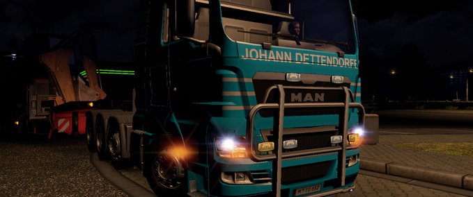 Skins JOHANN DETTENDORFER Eurotruck Simulator mod