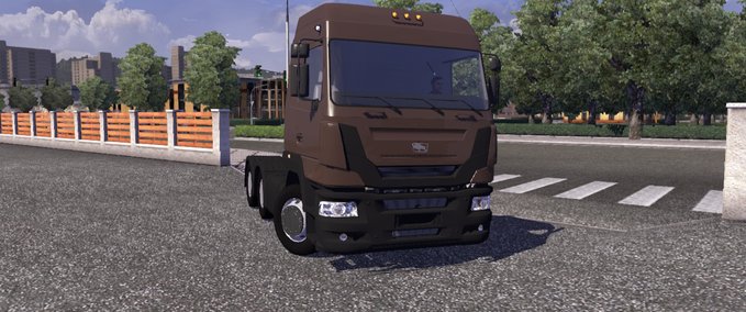 Trucks MAZ 5440A9 and MAZ 632044 Eurotruck Simulator mod