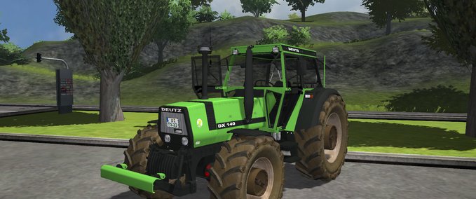 Deutz Fahr Deutz Fahr DX 140 mit FH Landwirtschafts Simulator mod